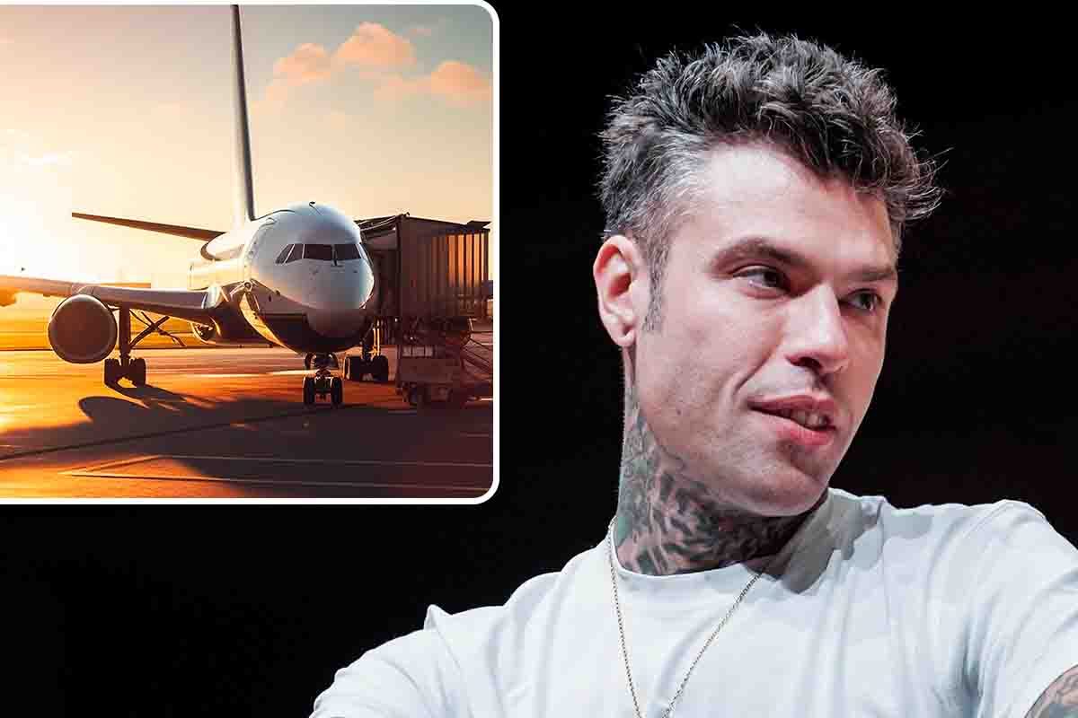 Fedez viaggia con il jet privato lussuosissimo