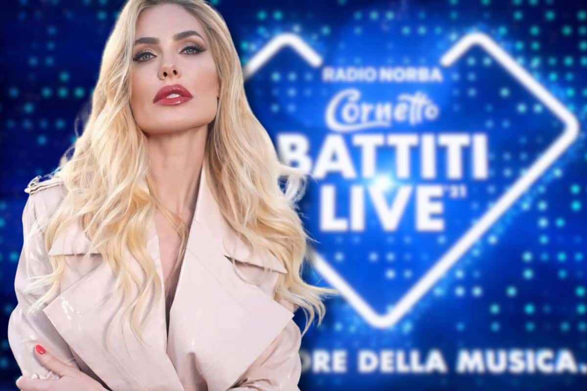 ilary blasi battiti live