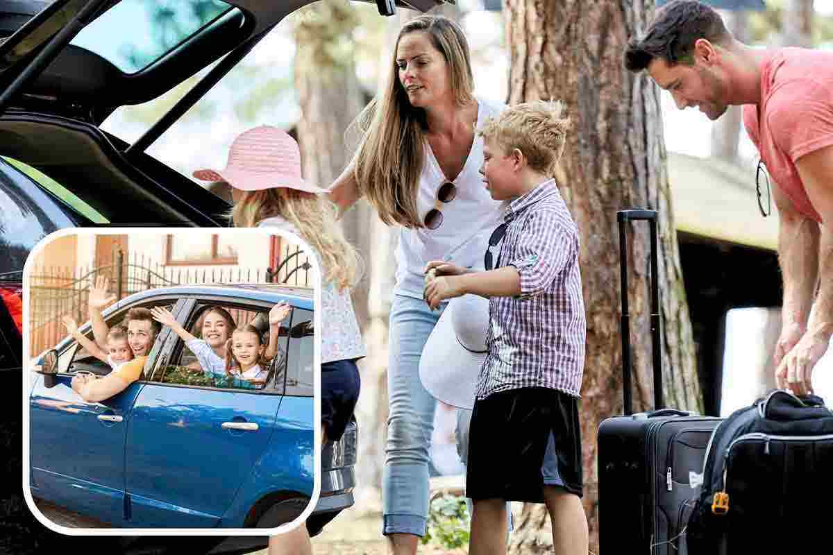 Viaggio in auto con bambini, trucchi